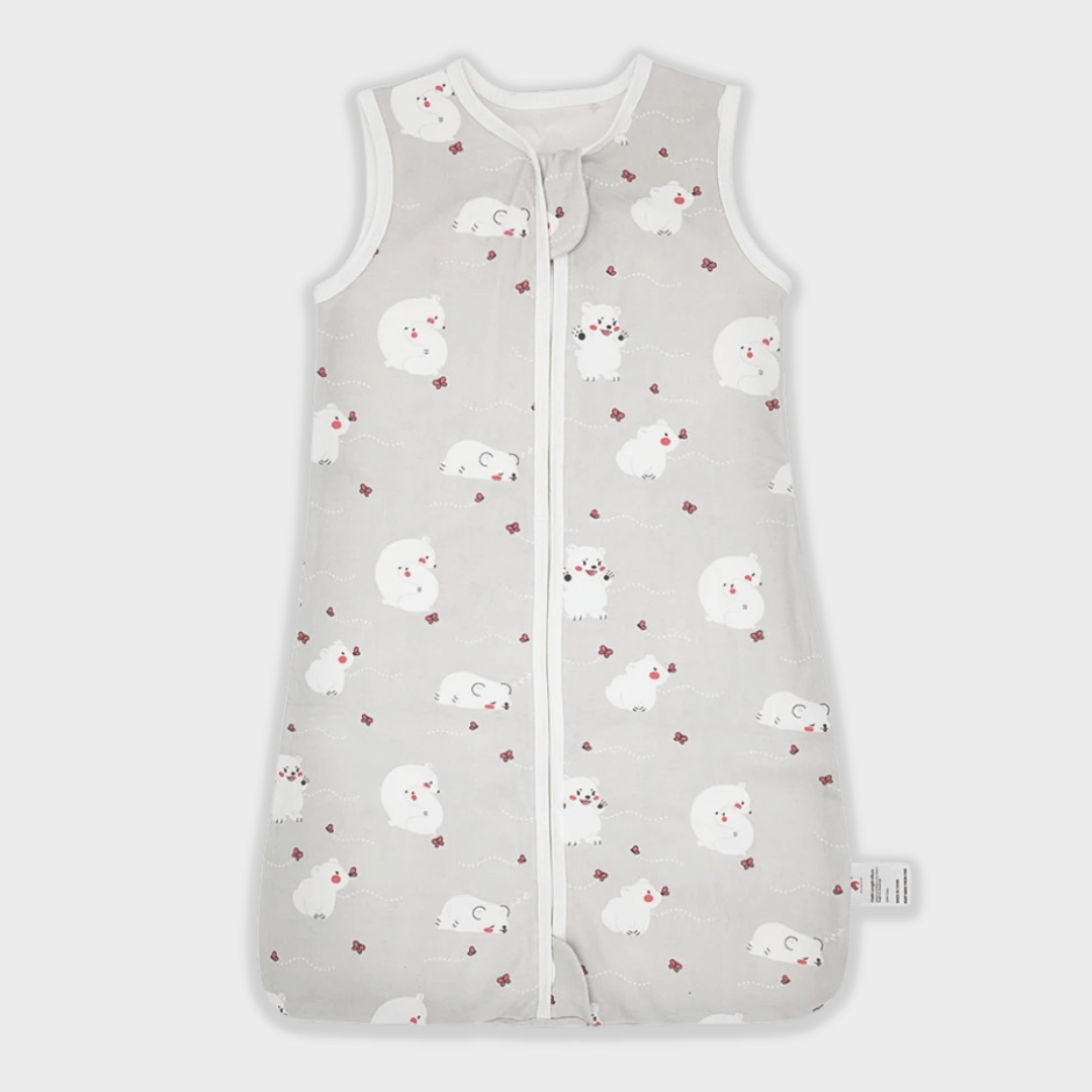 Gigoteuse Ourson - 100% Coton - Été (TOG 1) 3-9 mois Berceau des Rêves Gigoteuse été